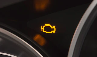 Engine warning light