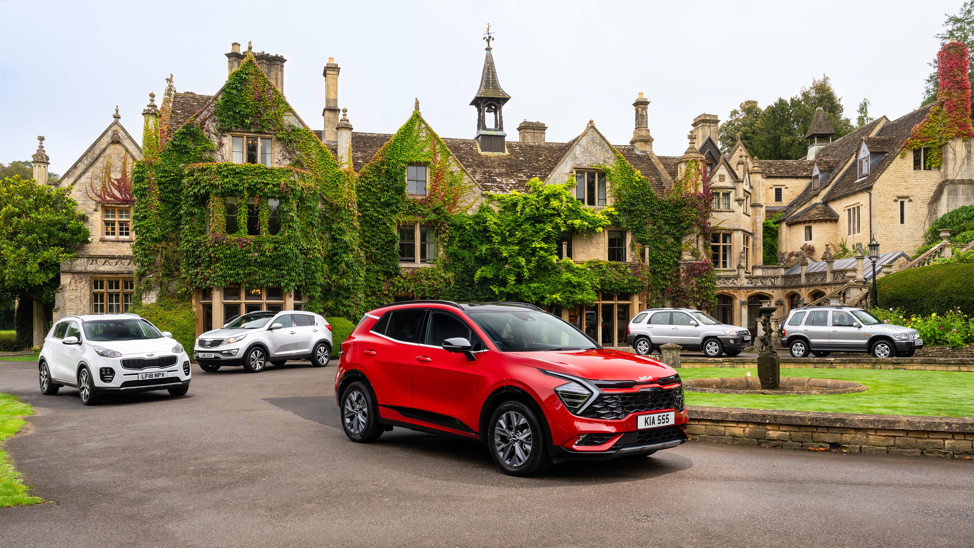 Kia Sportage all generations