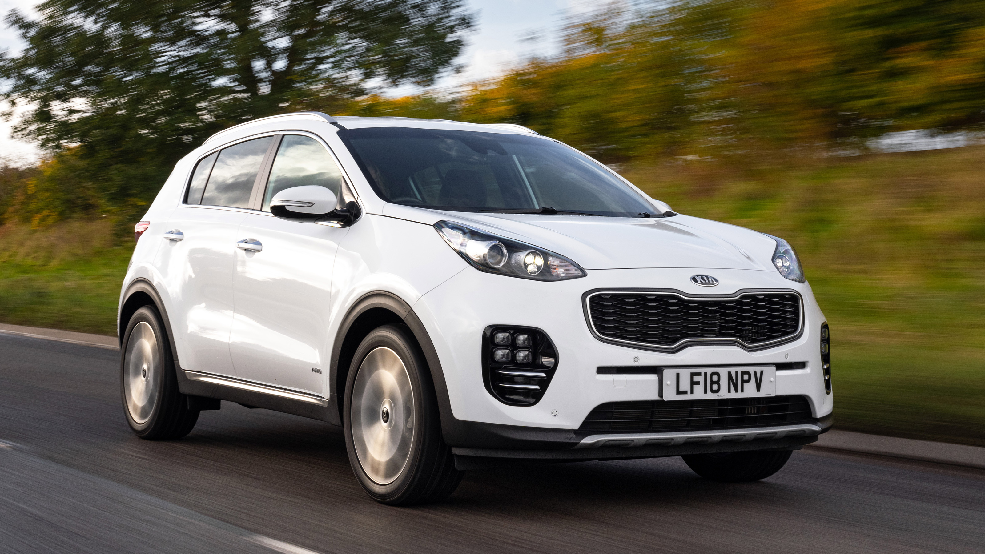 Kia Sportage Mk4 front-quarter