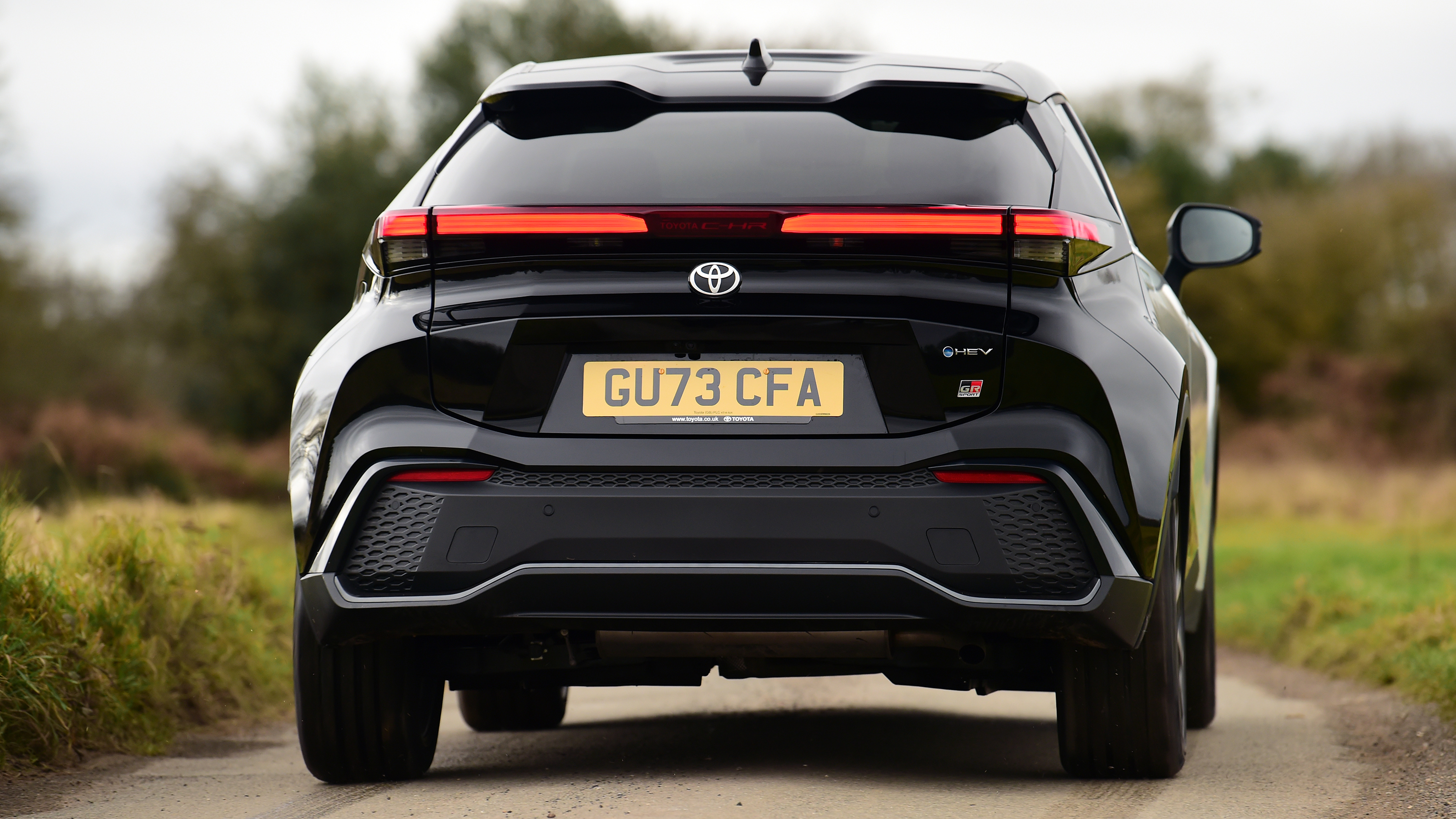 Toyota C-HR UK rear dynamic 2