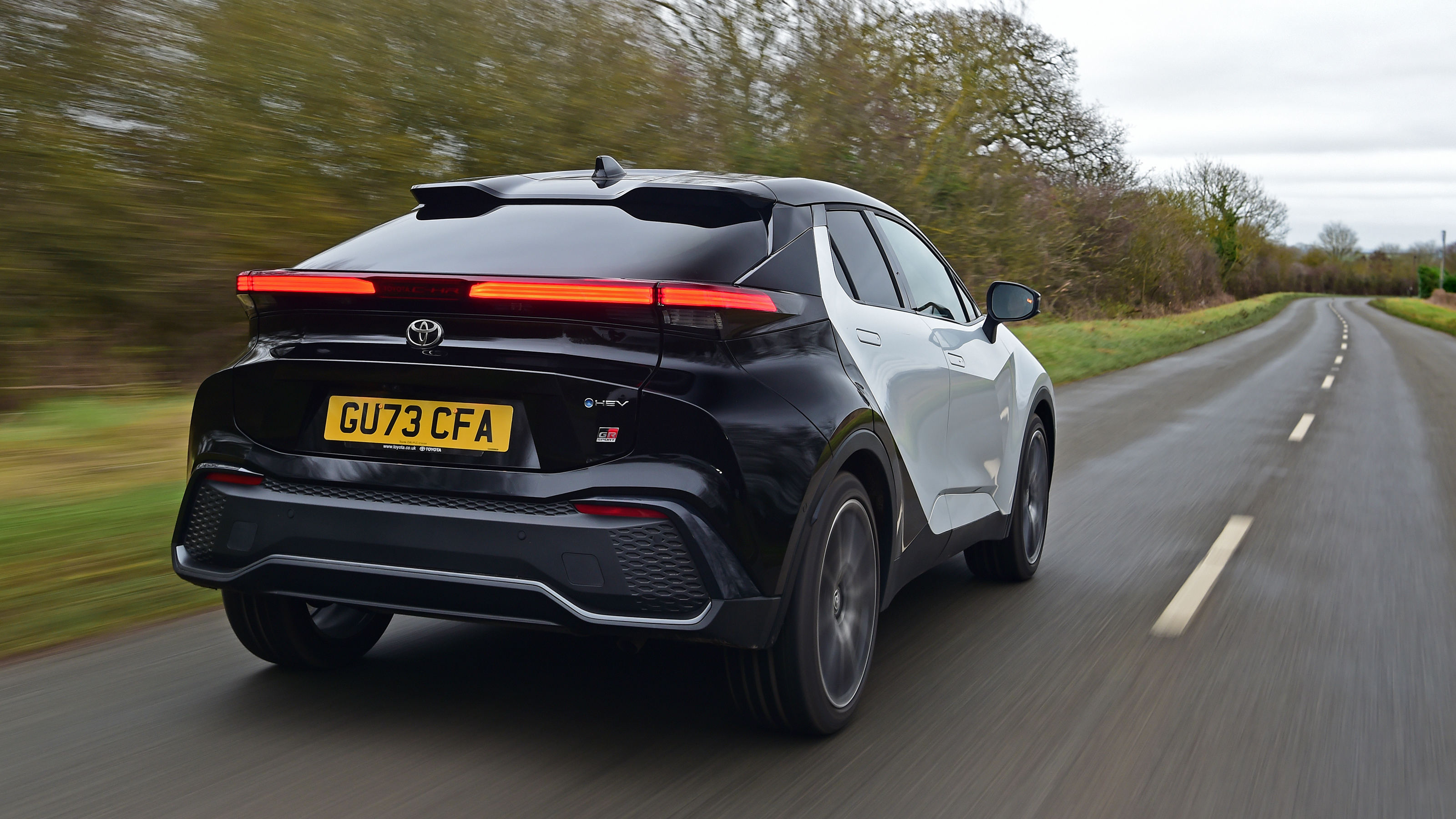 Toyota C-HR UK rear dynamic