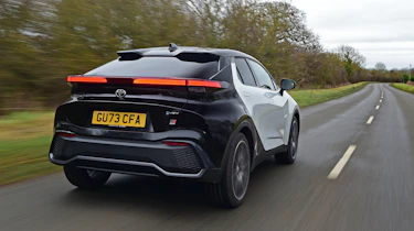 Toyota C-HR UK rear dynamic