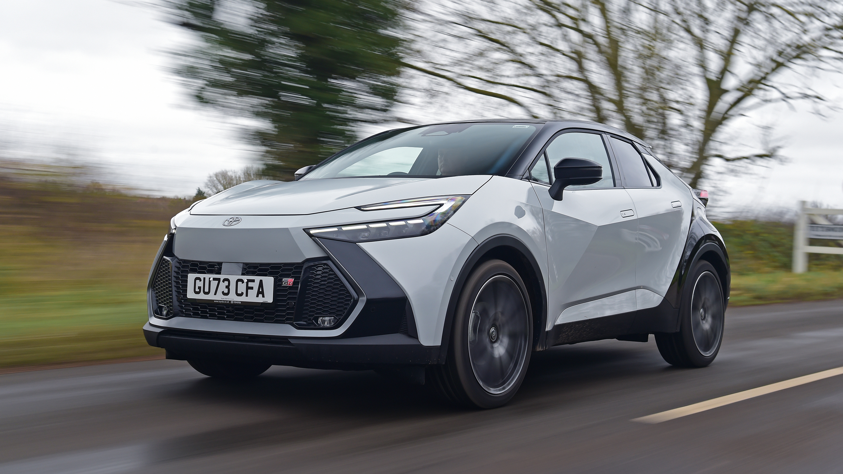 Toyota C-HR UK driving