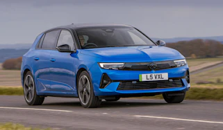 Vauxhall Astra Electric front handling