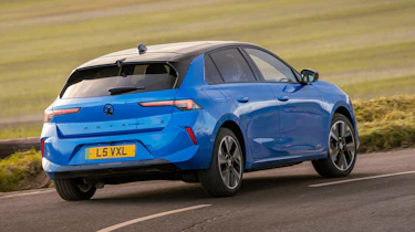 Vauxhall Astra Electric rear handling