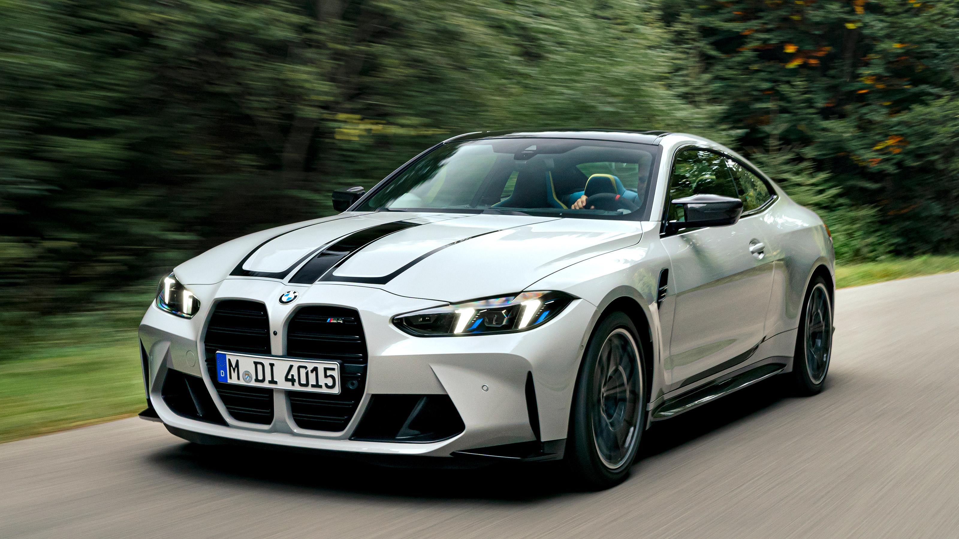 2024 BMW M4 Competition tracking front