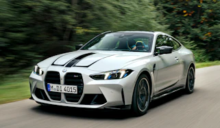 2024 BMW M4 Competition tracking front