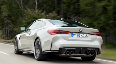 2024 BMW M4 Competition tracking rear