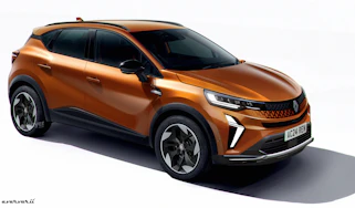 Renault Captur render front quarter