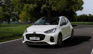 Mazda2 Hybrid tracking front