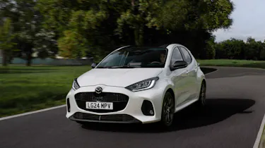 Mazda2 Hybrid tracking front