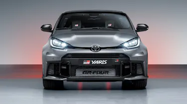 Facelifted 2024 Toyota GR Yaris front