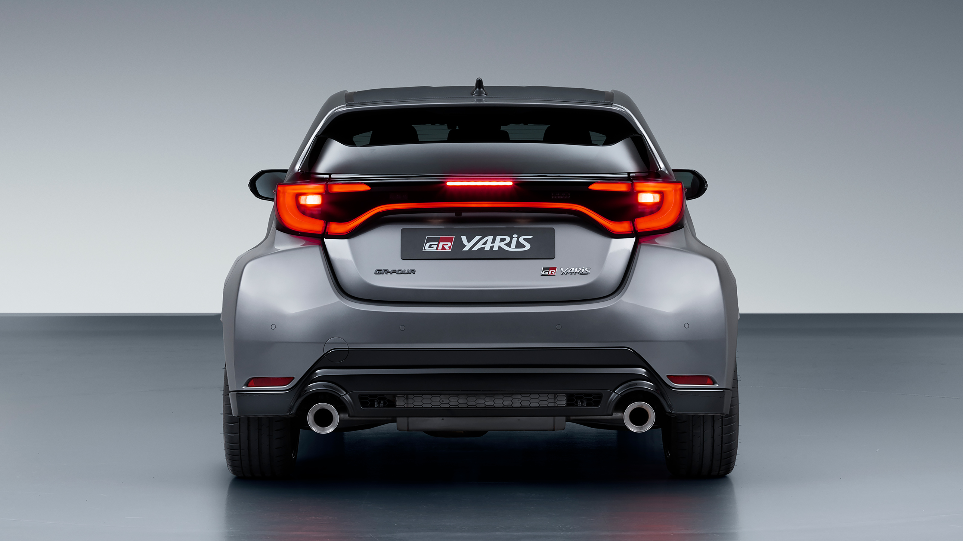 Facelifted 2024 Toyota GR Yaris rear