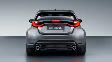 Facelifted 2024 Toyota GR Yaris rear