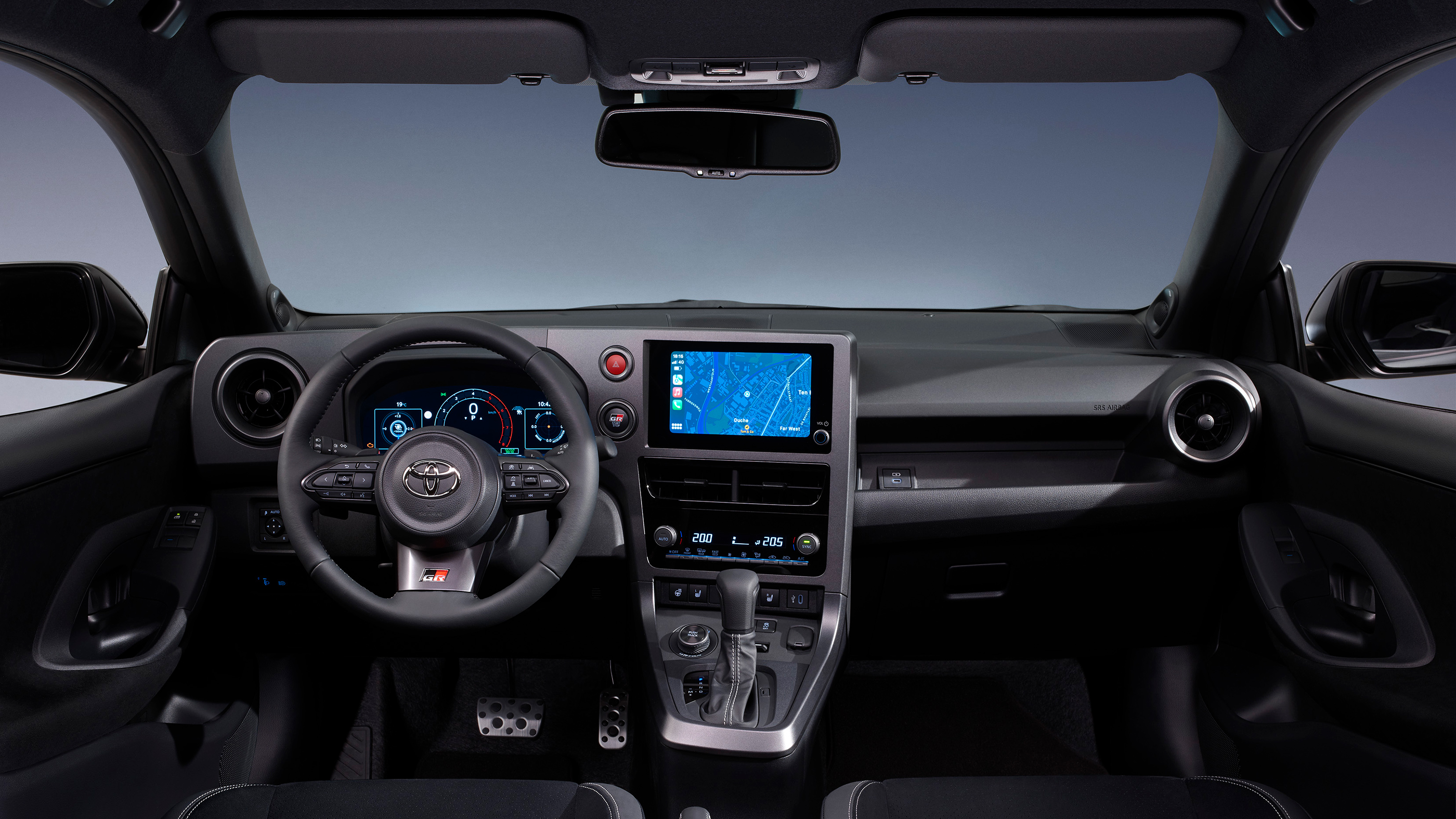 Facelifted 2024 Toyota GR Yaris interior