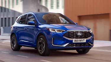 Facelifted Ford Kuga front tracking