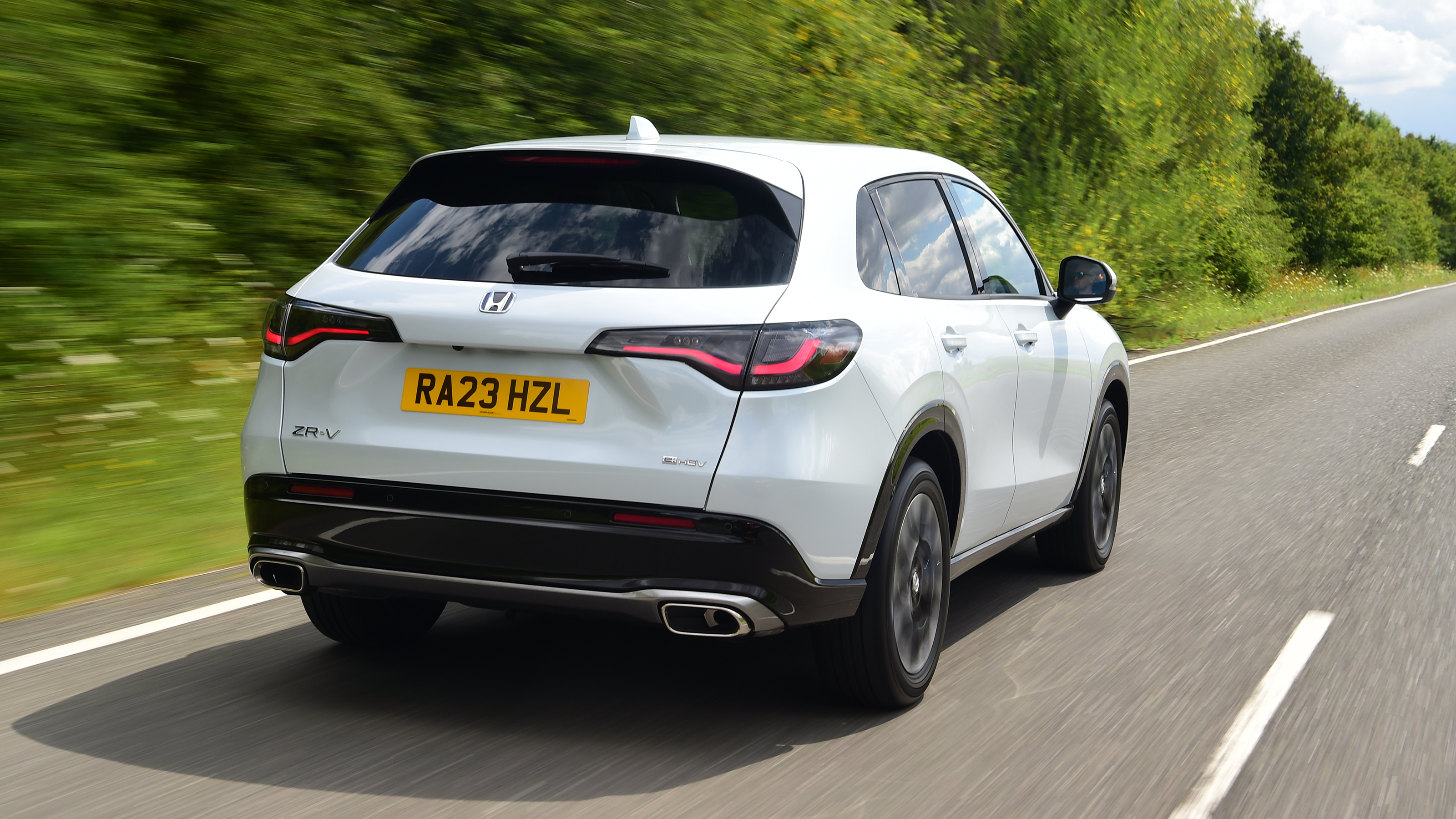 Honda ZR-V UK drive rear driving