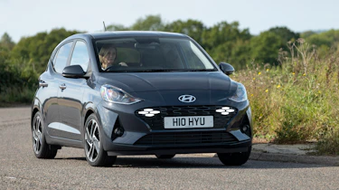 Hyundai i10 facelift front handling