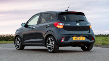 Hyundai i10 facelift rear 3/4 static