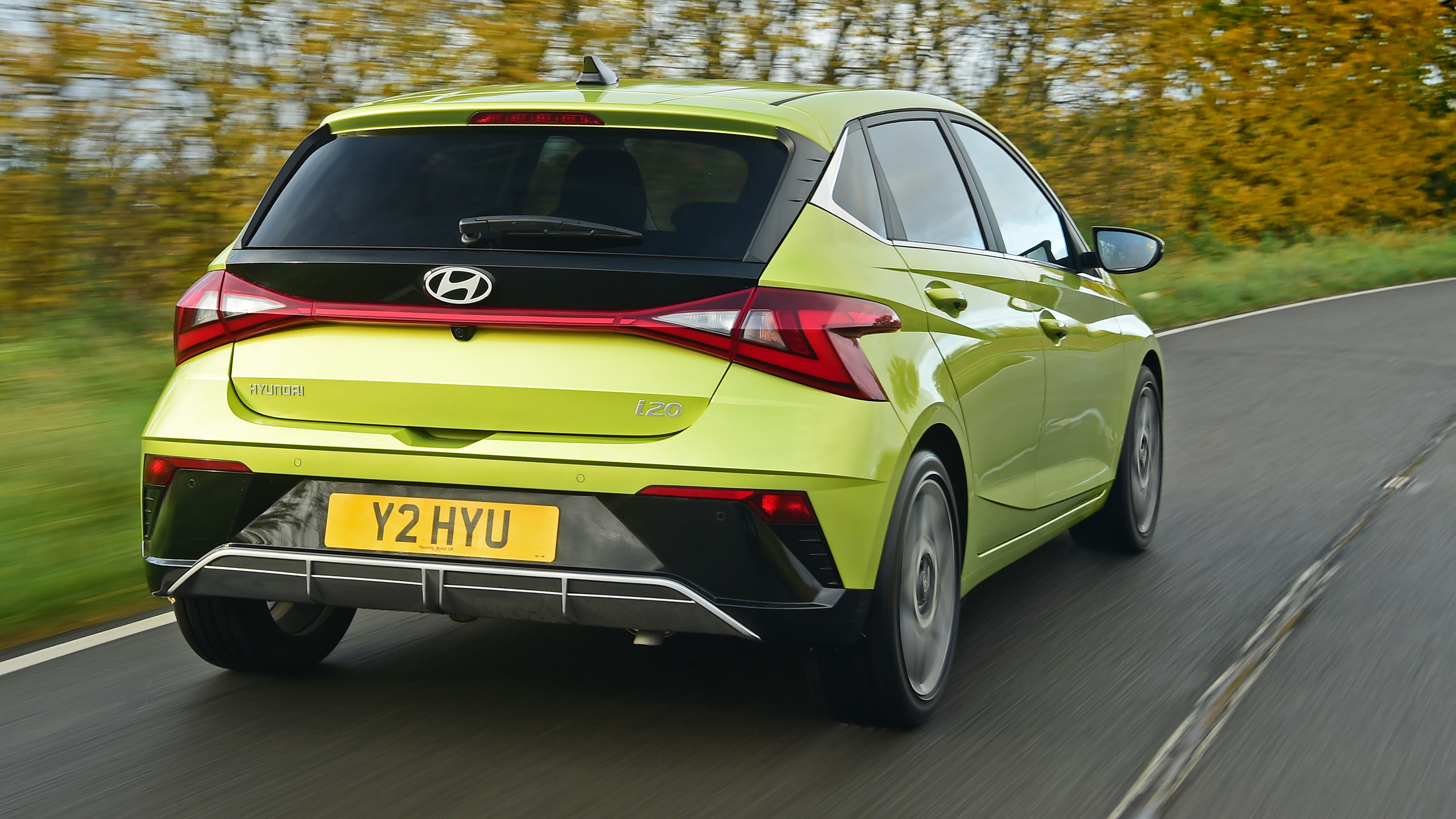 Hyundai i20 facelift rear dynamic