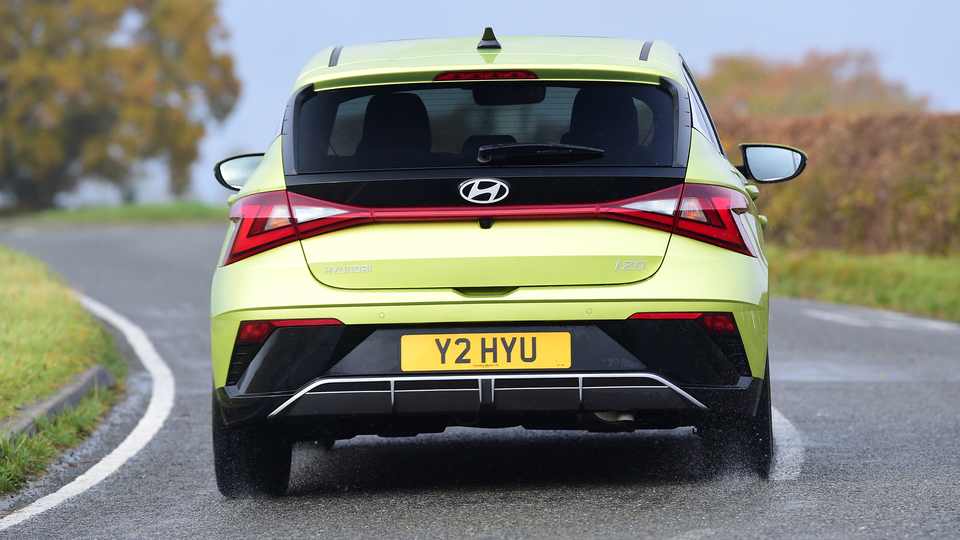Hyundai i20 facelift driving