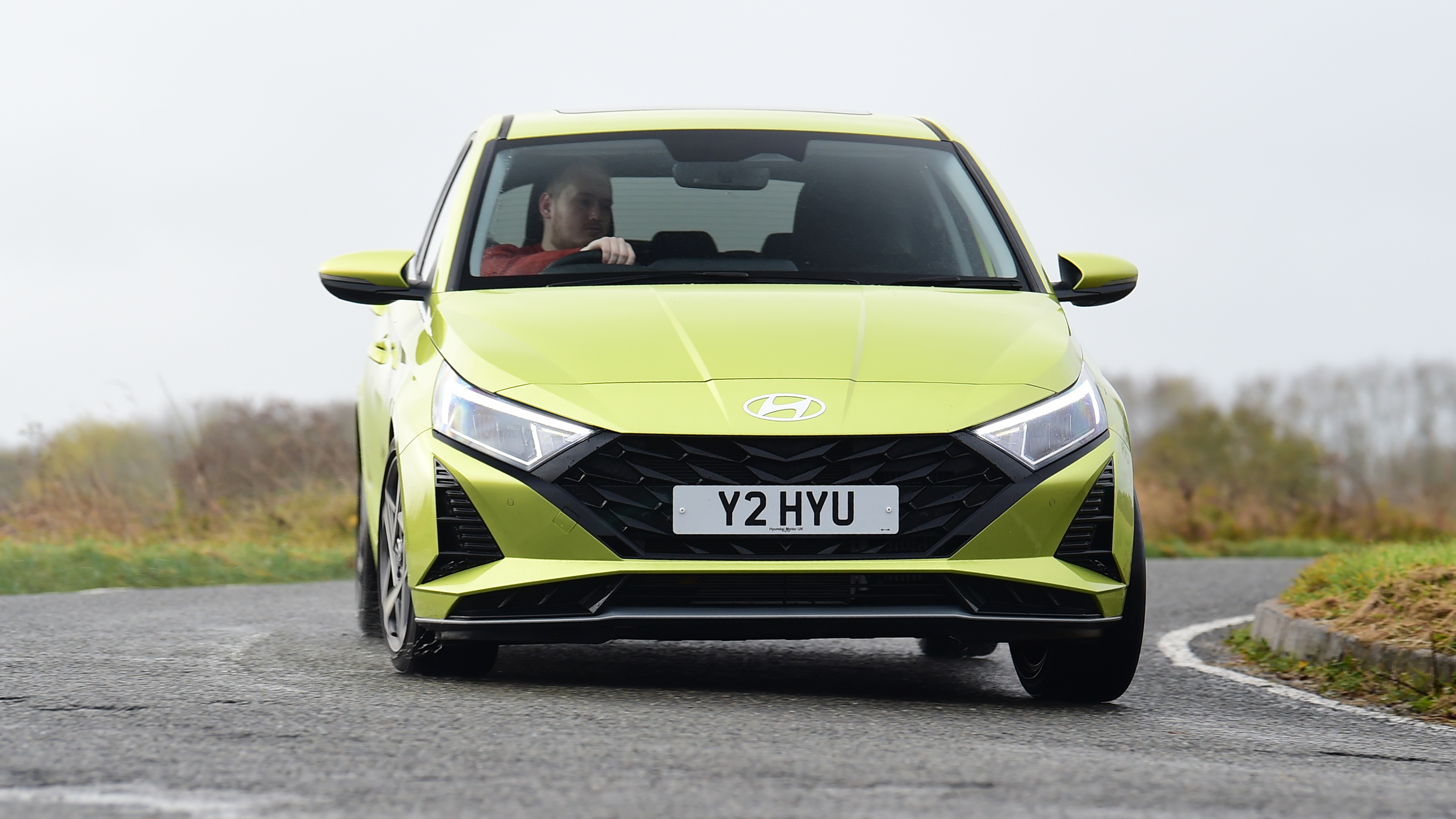 Hyundai i20 facelift front turning
