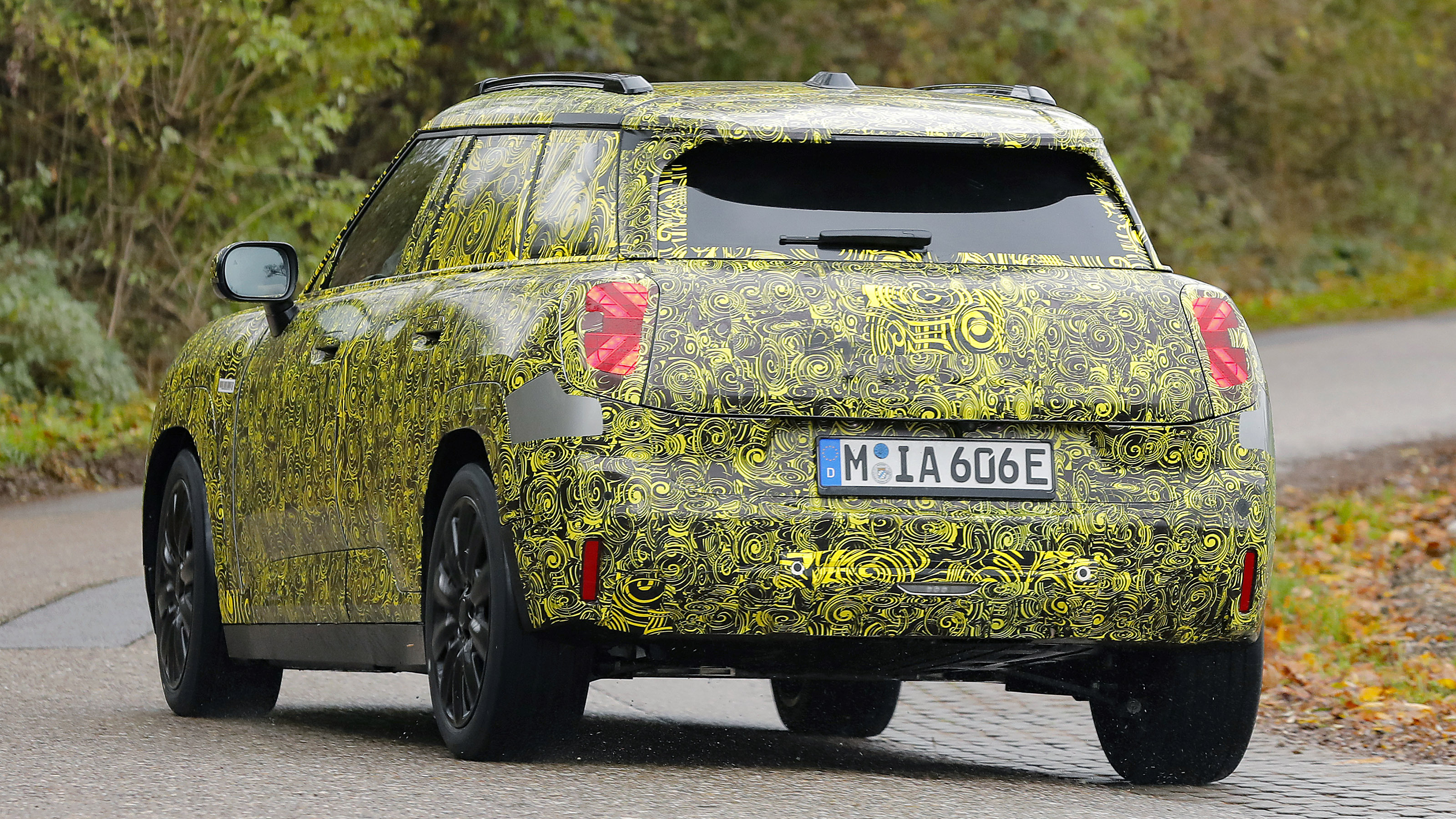 MINI Aceman spy shot rear