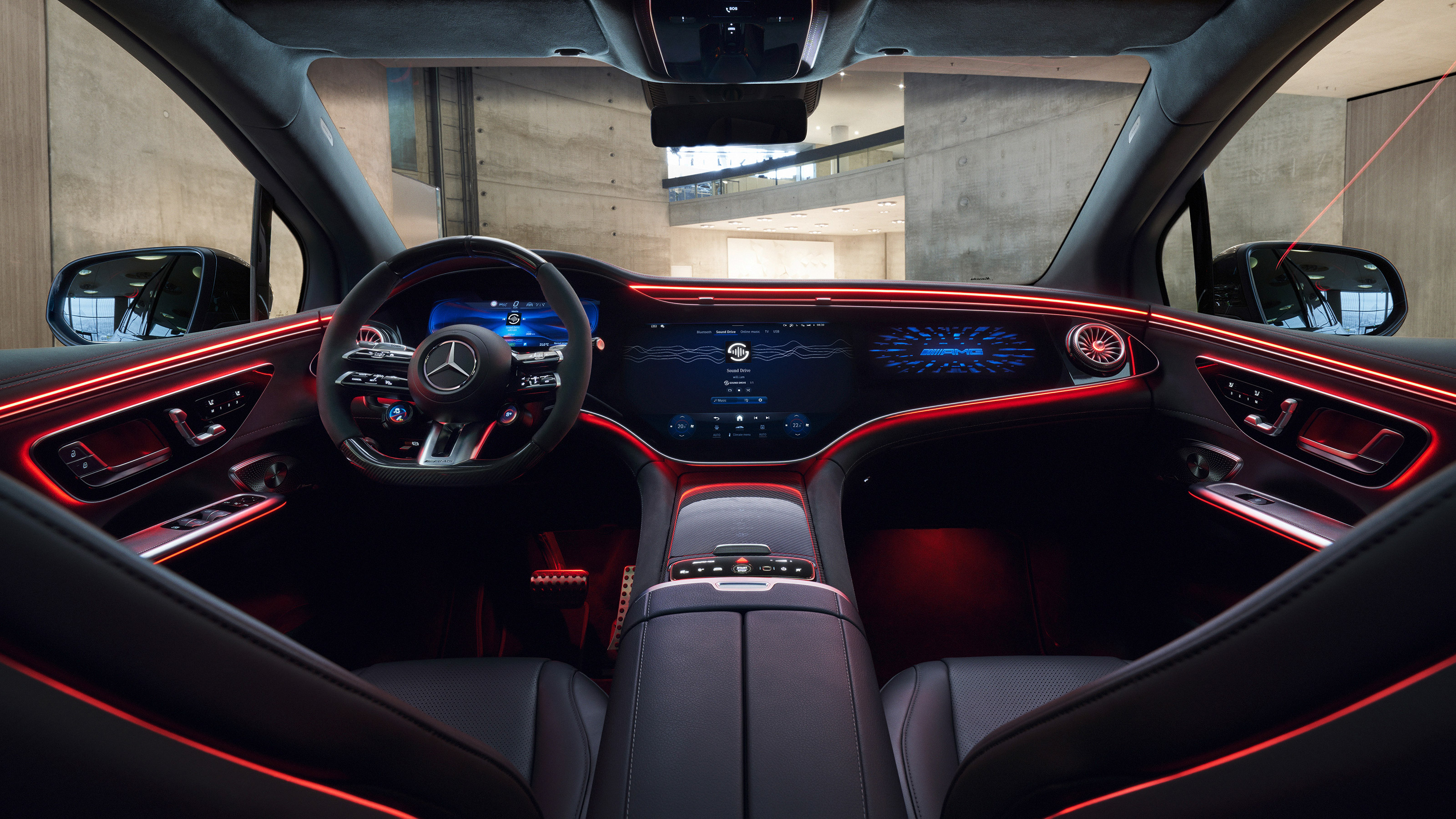 Mercedes MBUX interior