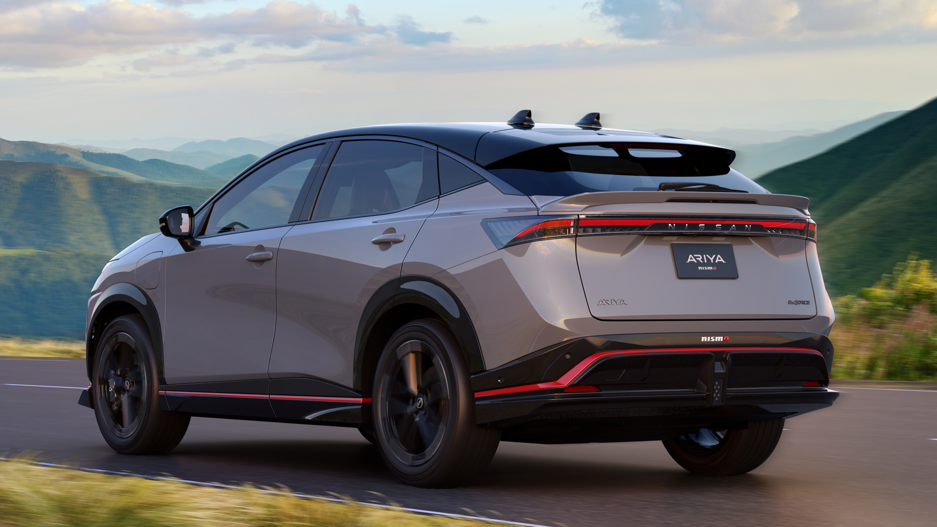 Nissan Ariya Nismo rear quarter