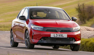 Vauxhall Corsa hybrid dynamic front