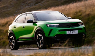 Vauxhall Mokka Electric Long Range front quarter