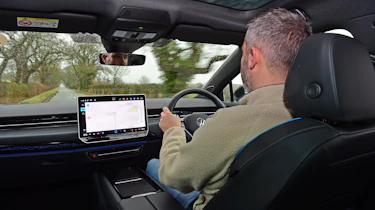 Volkswagen ID.7 UK drive interior