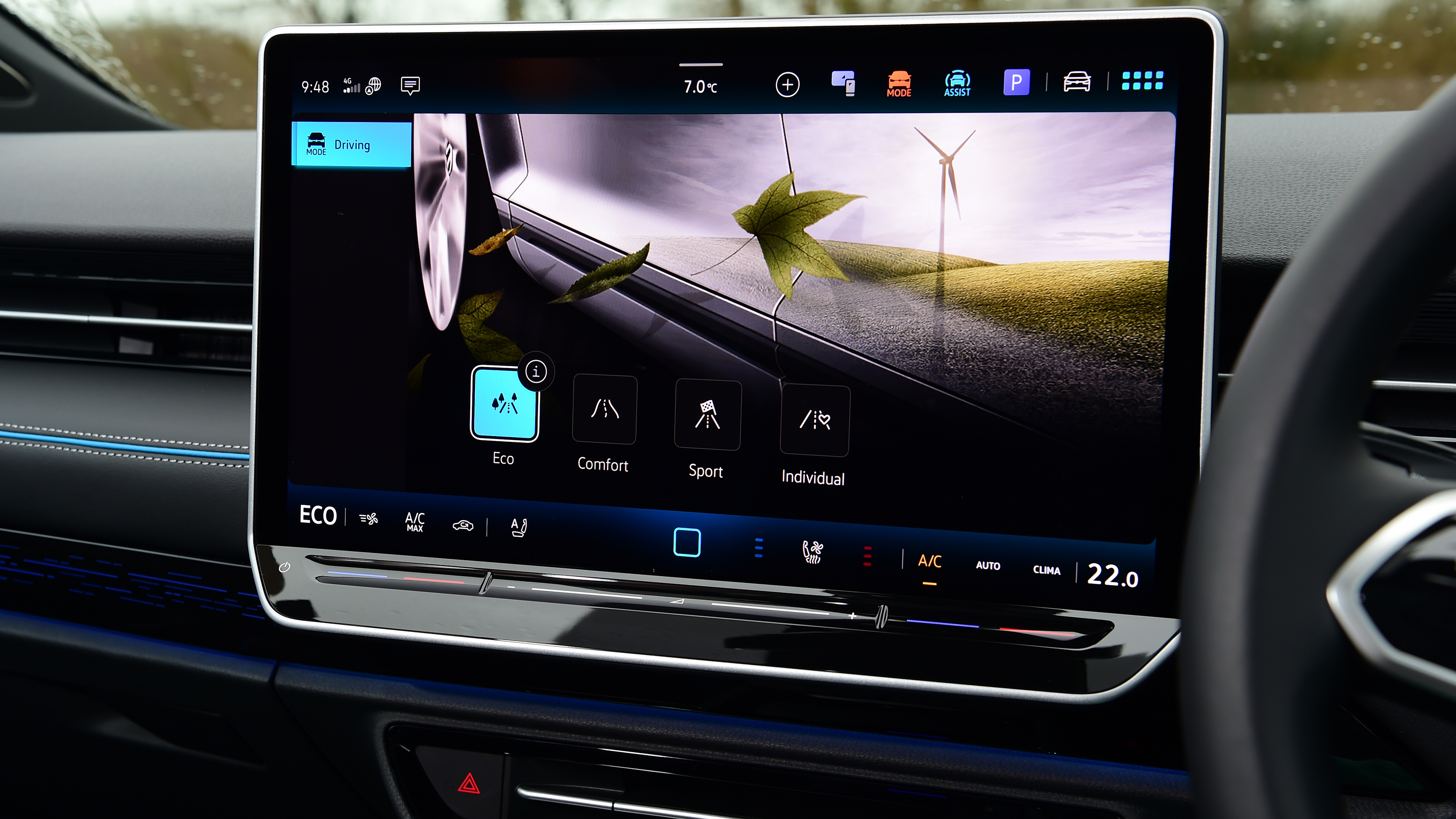 Volkswagen ID.7 UK drive