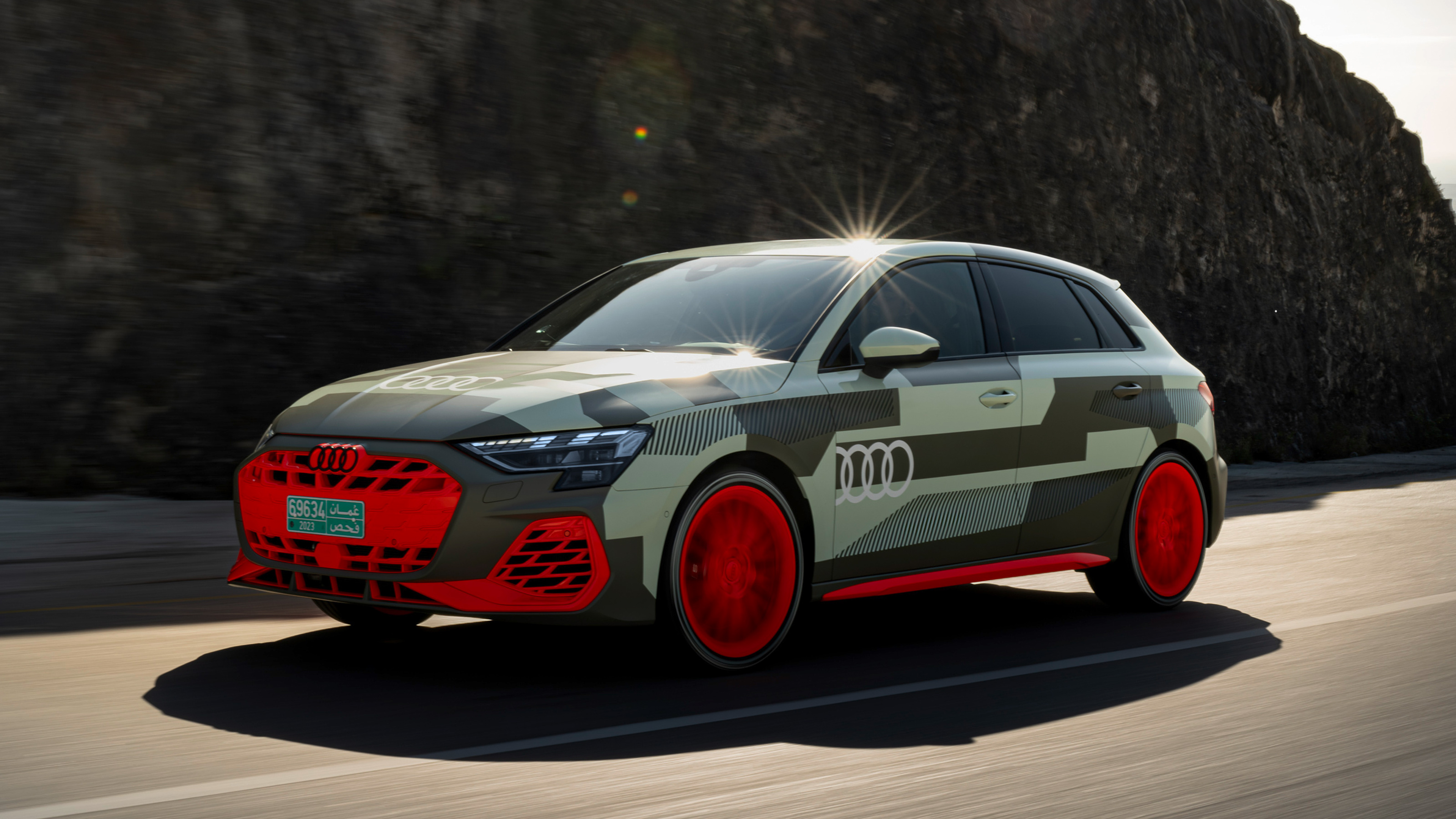 Audi S3 prototype front quarter