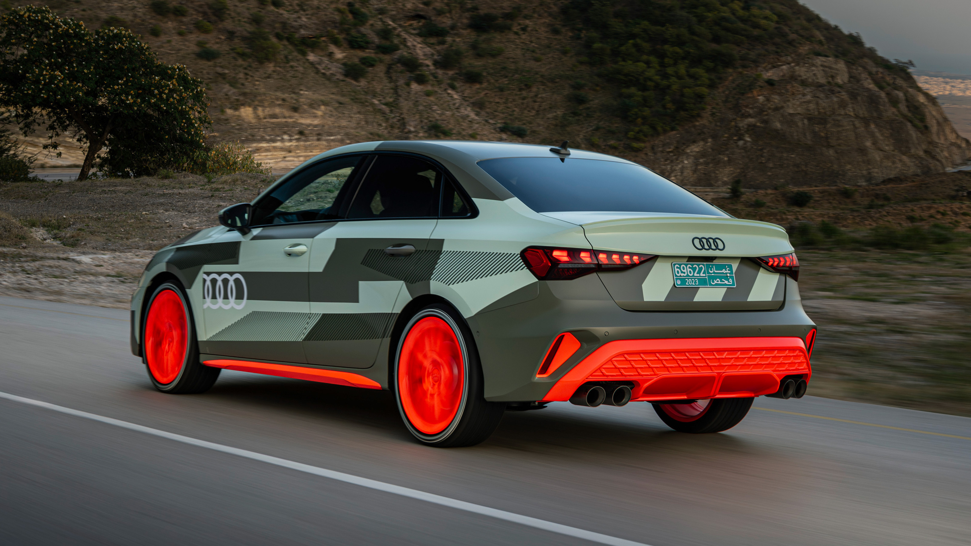 Audi S3 prototype rear quarter