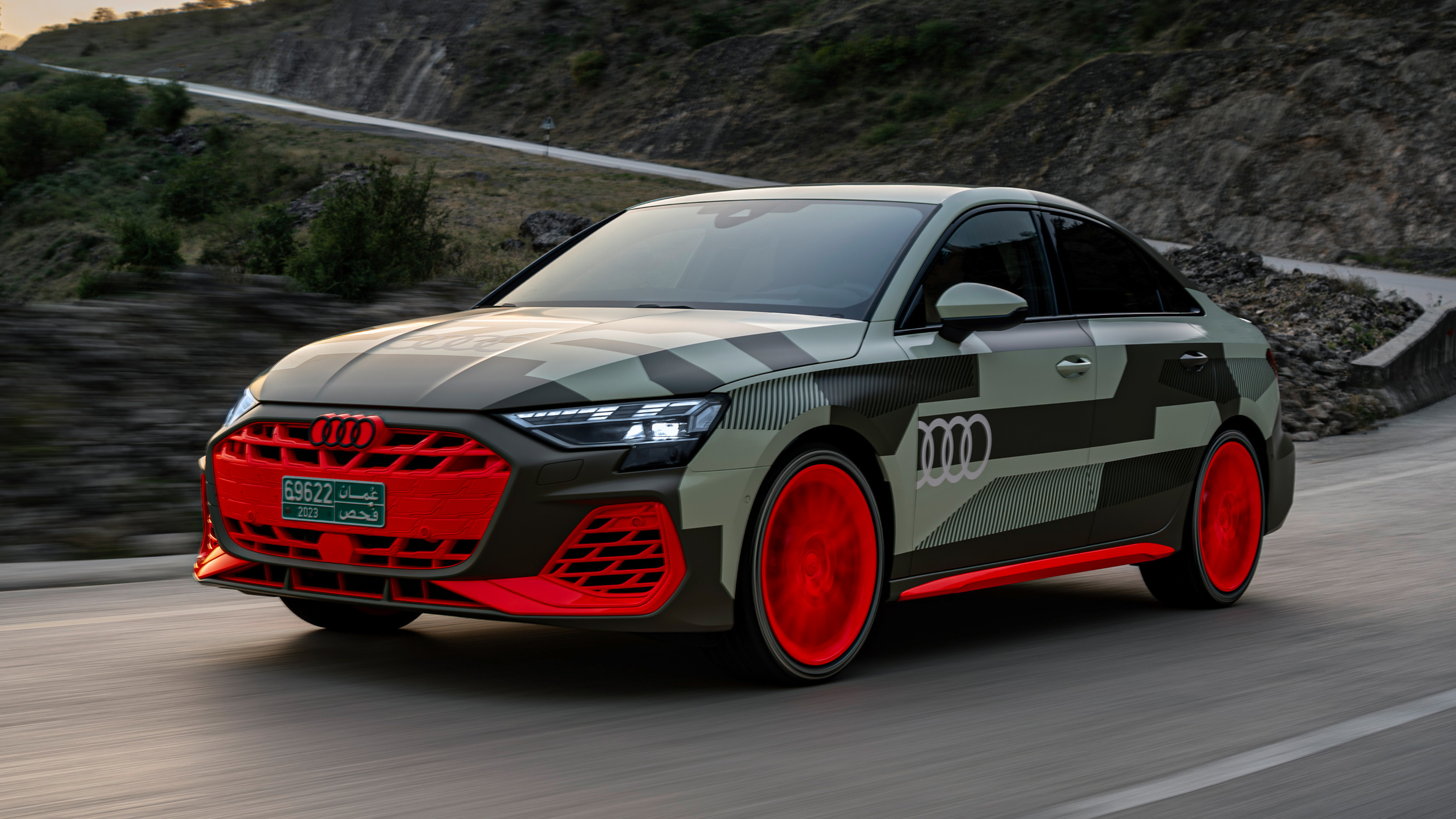 Audi S3 prototype front quarter