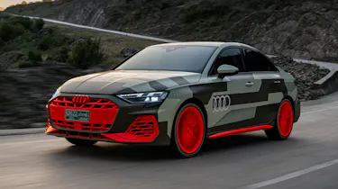 Audi S3 prototype front quarter