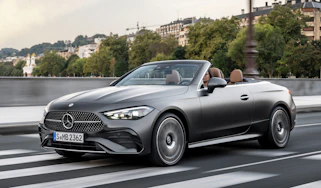 Mercedes CLE Cabriolet front quarter
