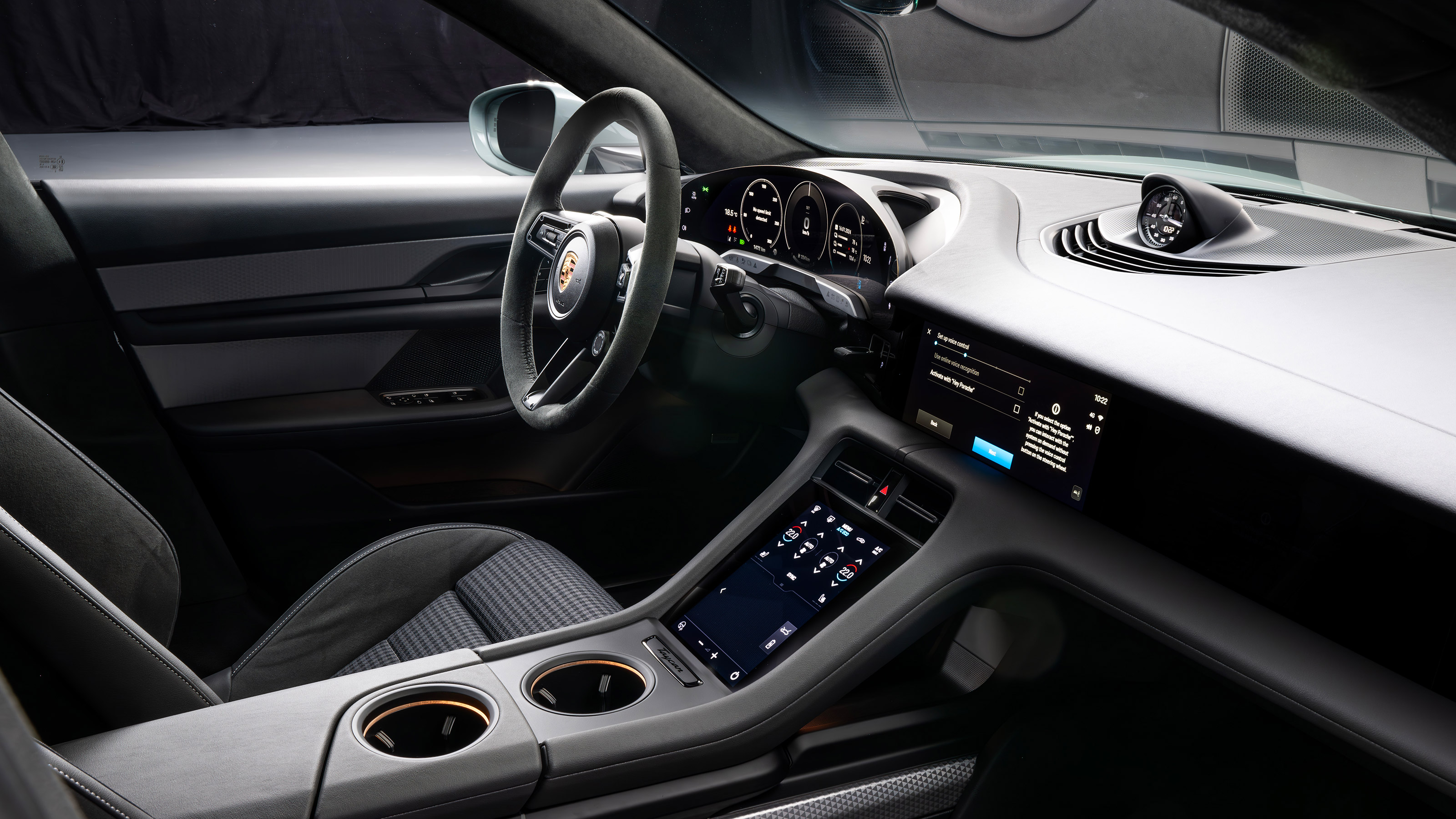 2024 Porsche Taycan interior