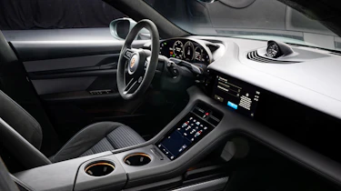 2024 Porsche Taycan interior