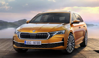 2024 Skoda Octavia estate front