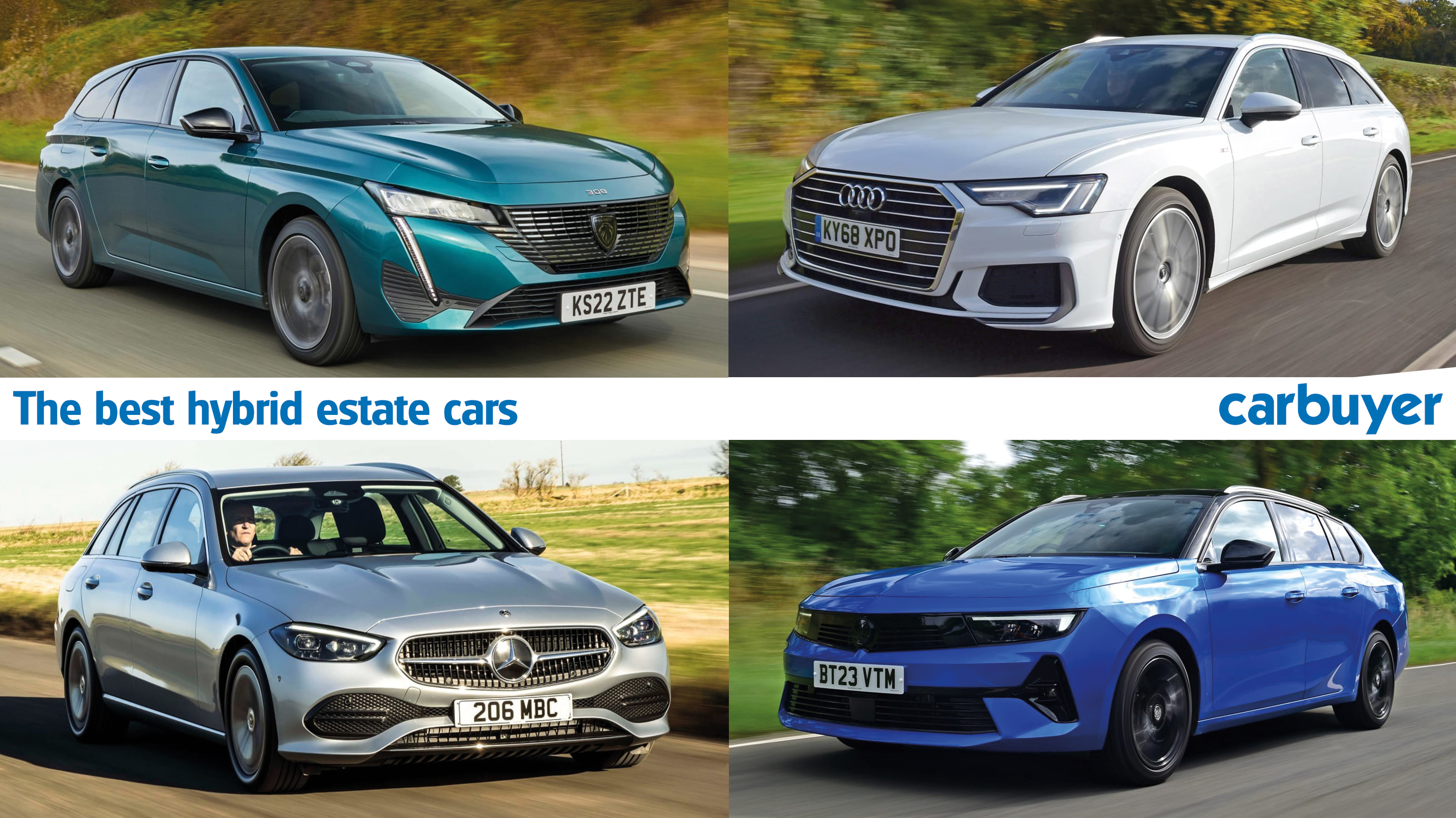 Best hybrid estate cars