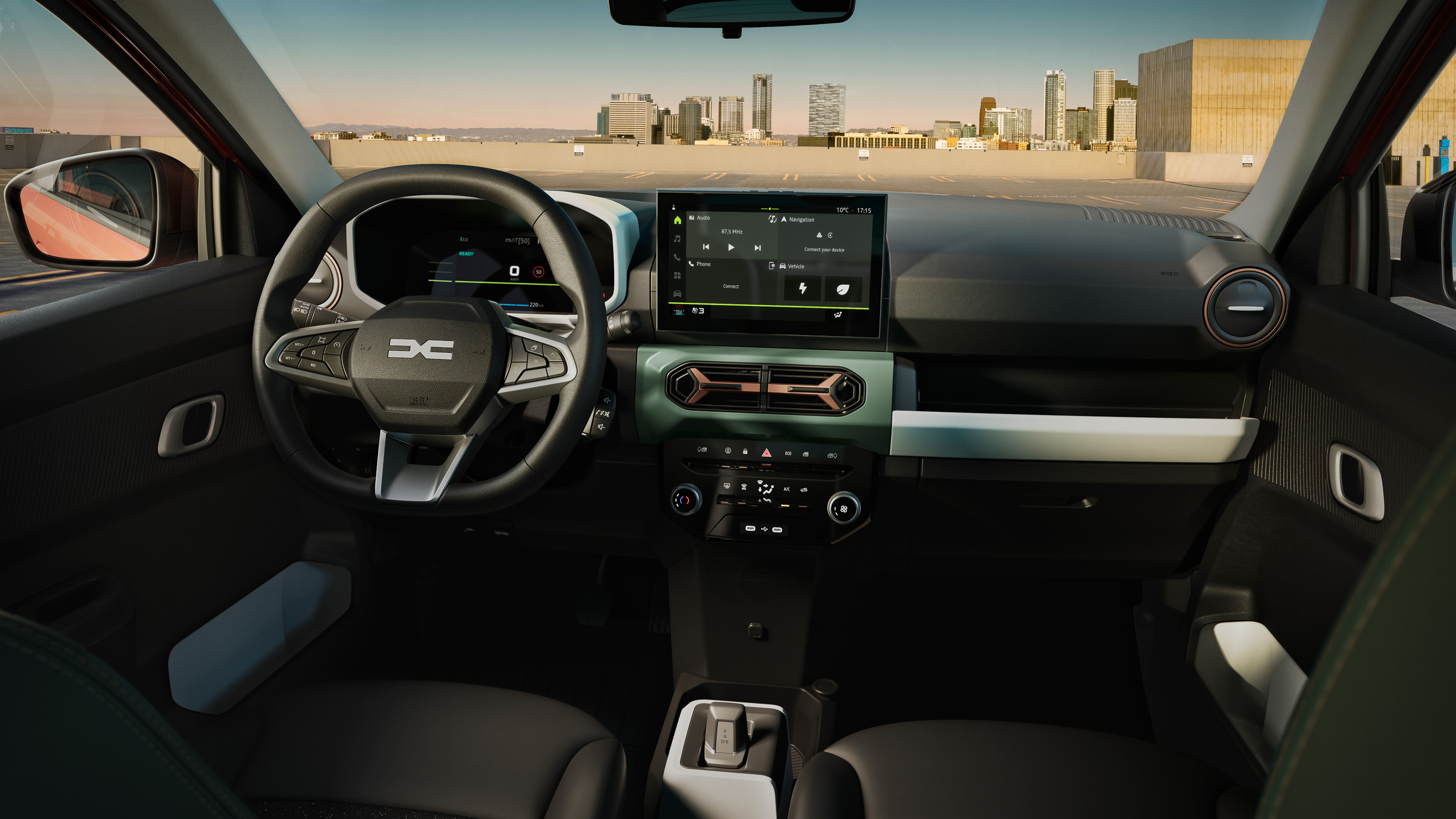 Dacia Spring dashboard