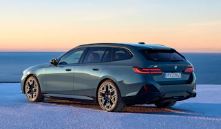 BMW 5 Series Touring rear quarter