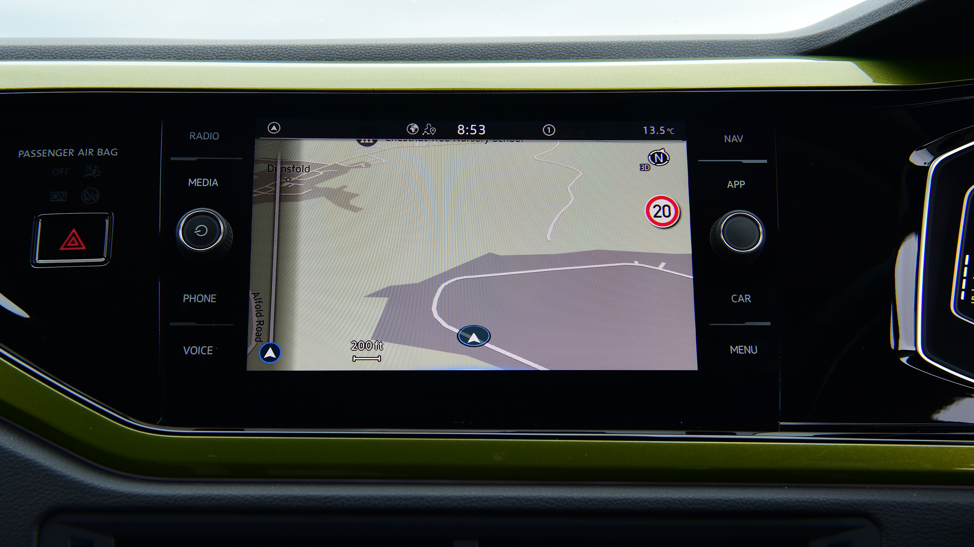 Volkswagen Taigo sat nav