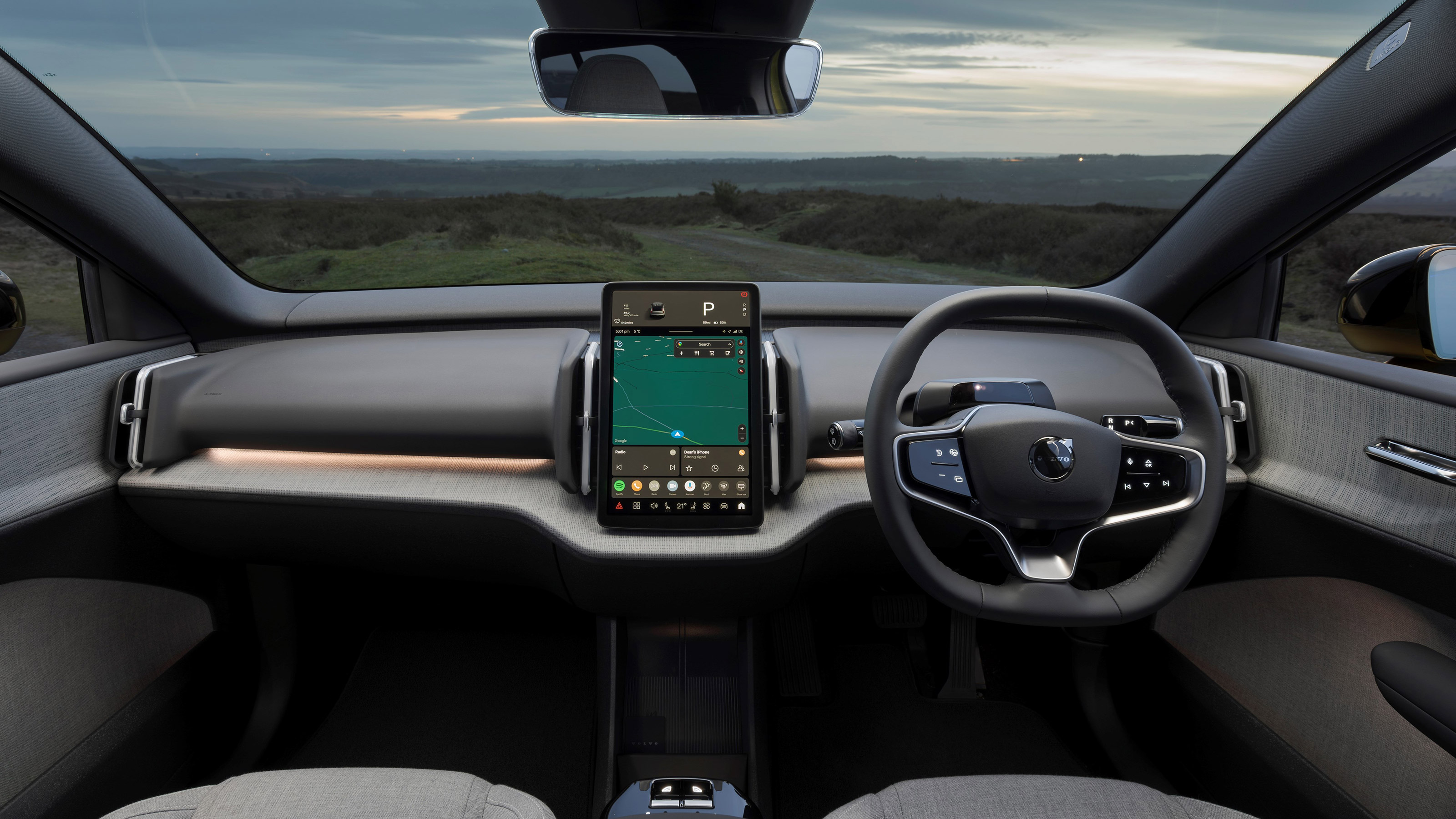 Volvo EX30 UK interior