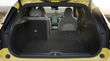 Volvo EX30 UK boot seats folded