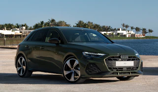 2024 Audi A3 front quarter