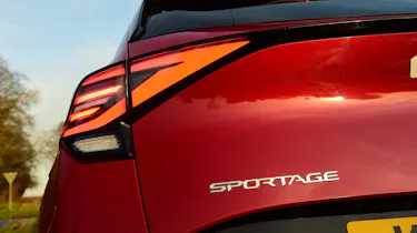 Kia Sportage drive rear light