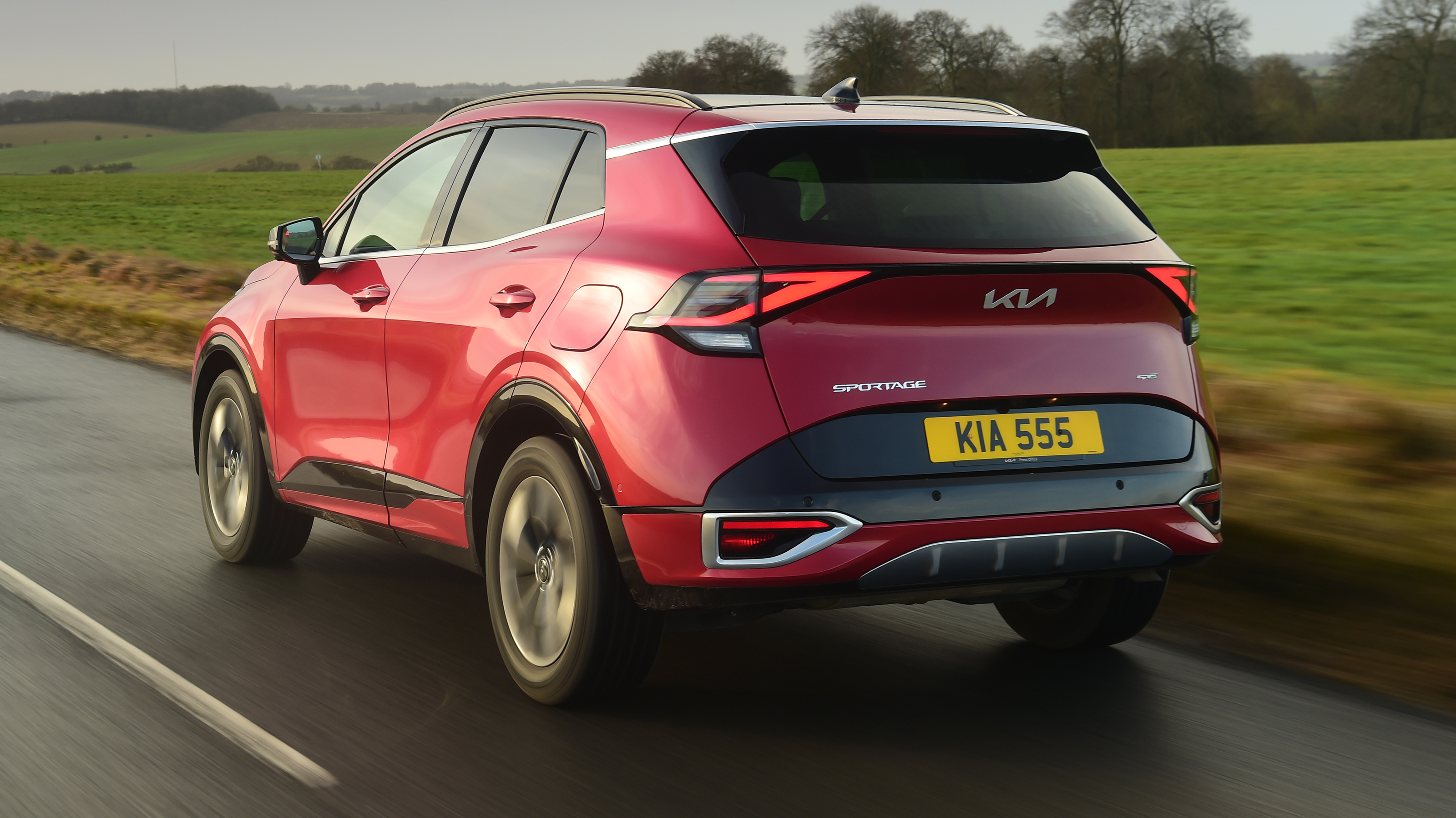 Kia Sportage rear quarter dynamic